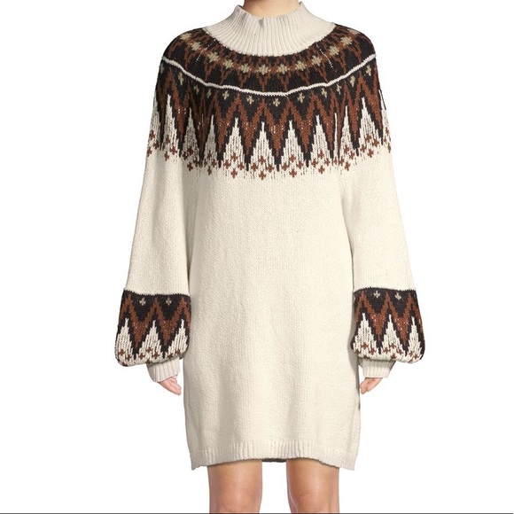 Free People Sweaters - NWT$198Free People Women's Scotland Sweater Dress